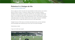 Desktop Screenshot of noticias.futebolveterano.com.br